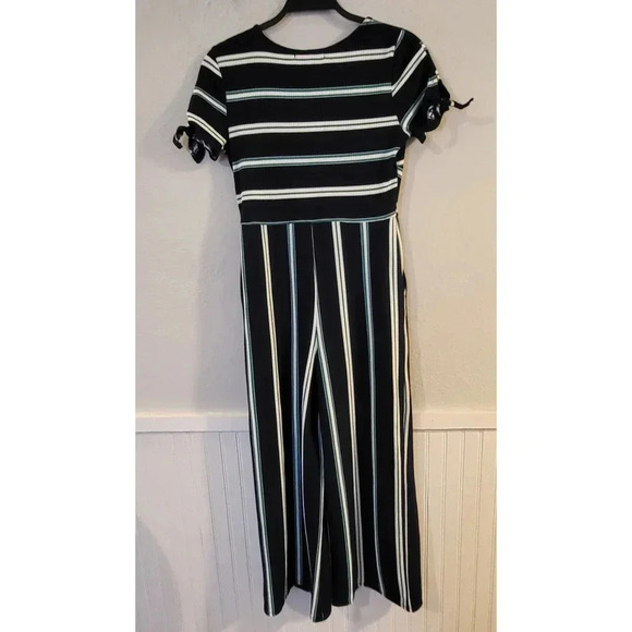 Jolt Blue Stripe Jumpsuit - Picture 2 of 8